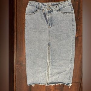 Denim Skirt